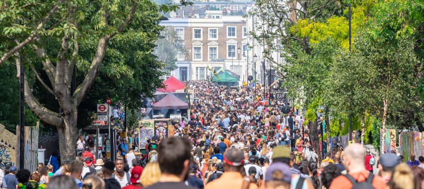 El Carnaval de Notting Hill, la fiesta caribeña más importante de Europa