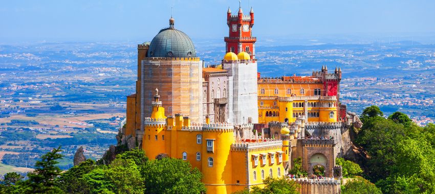 Palacio da Pena en Portugal