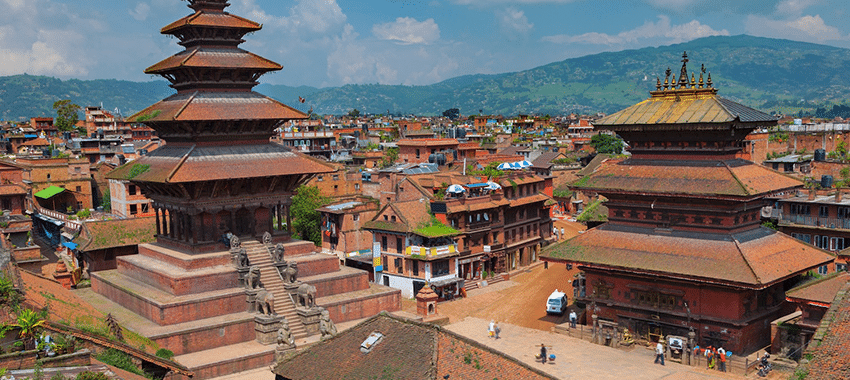 Bhaktapur pueblo de alfareros de Nepal